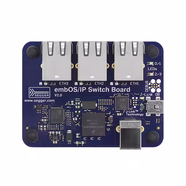6.70.00 EMBOS/IP SWITCH BOARD Segger Microcontroller Systems  Cartes et kits d'évaluation et de démonstration